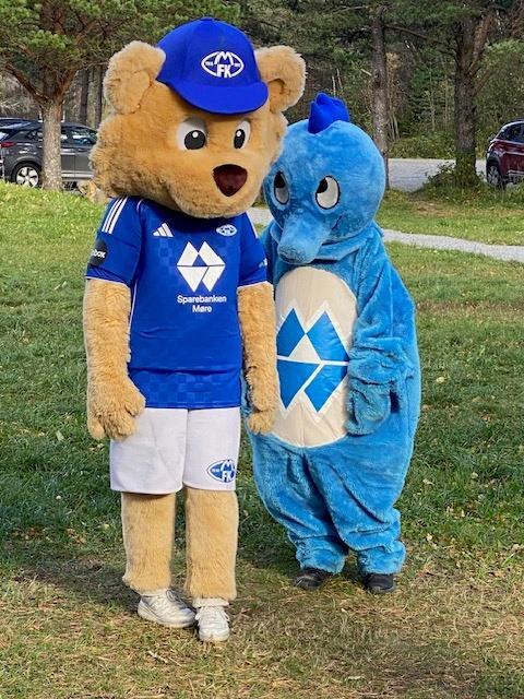 Maskottene til Sparebanken Møre - Klikk for stort bilde