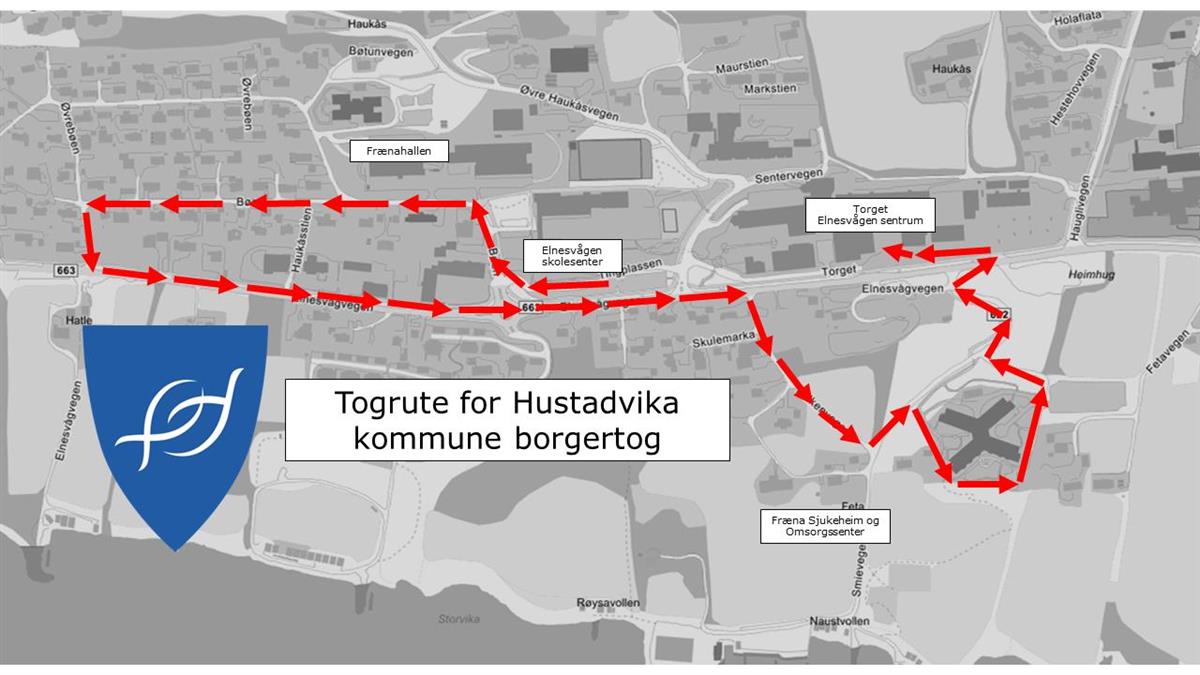 Togrute borgertoget - Klikk for stort bilde